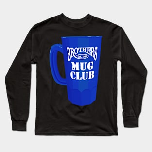 Blue Mug Club cup Long Sleeve T-Shirt